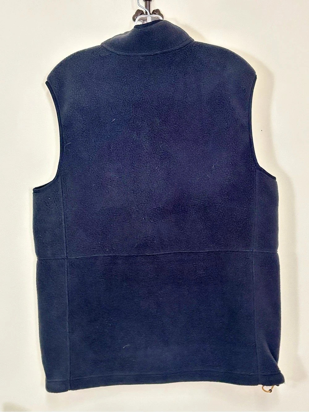 L.L.Bean Mountain Classic Fleece Vest Black - Picture 2 of 5